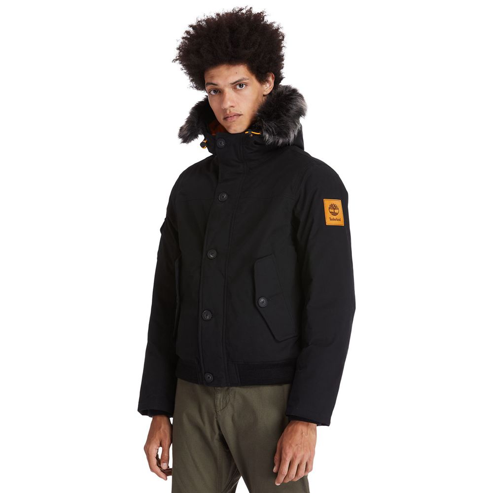 Chaquetas Timberland Hombre Scar Ridge Waterproof Snorkel Negras - Chile BFV-901657